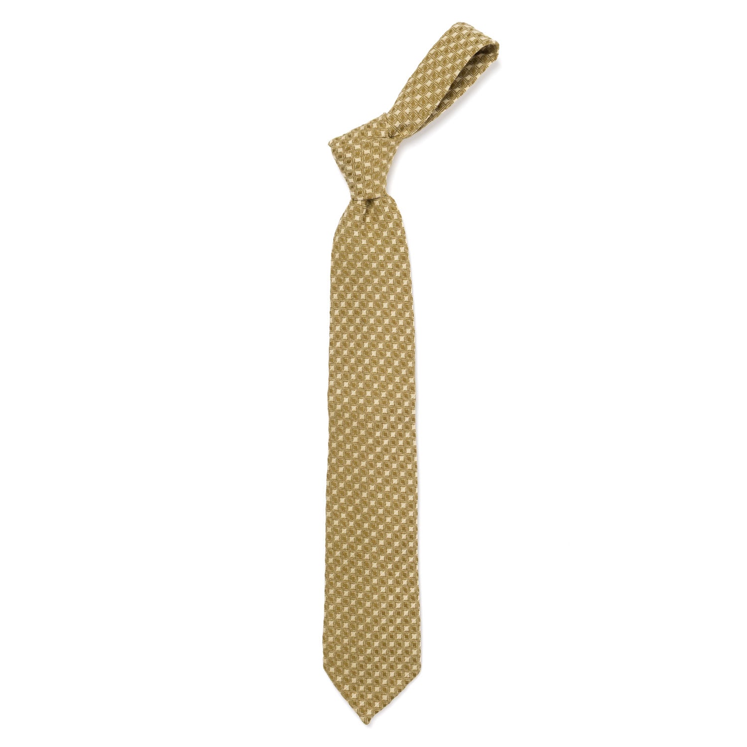 Limited Deadstock Edition: Tie "Vintage Wool" made from pure Wool - hand-rolled